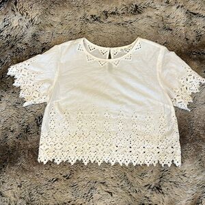 Deby Debo Eyelet Top